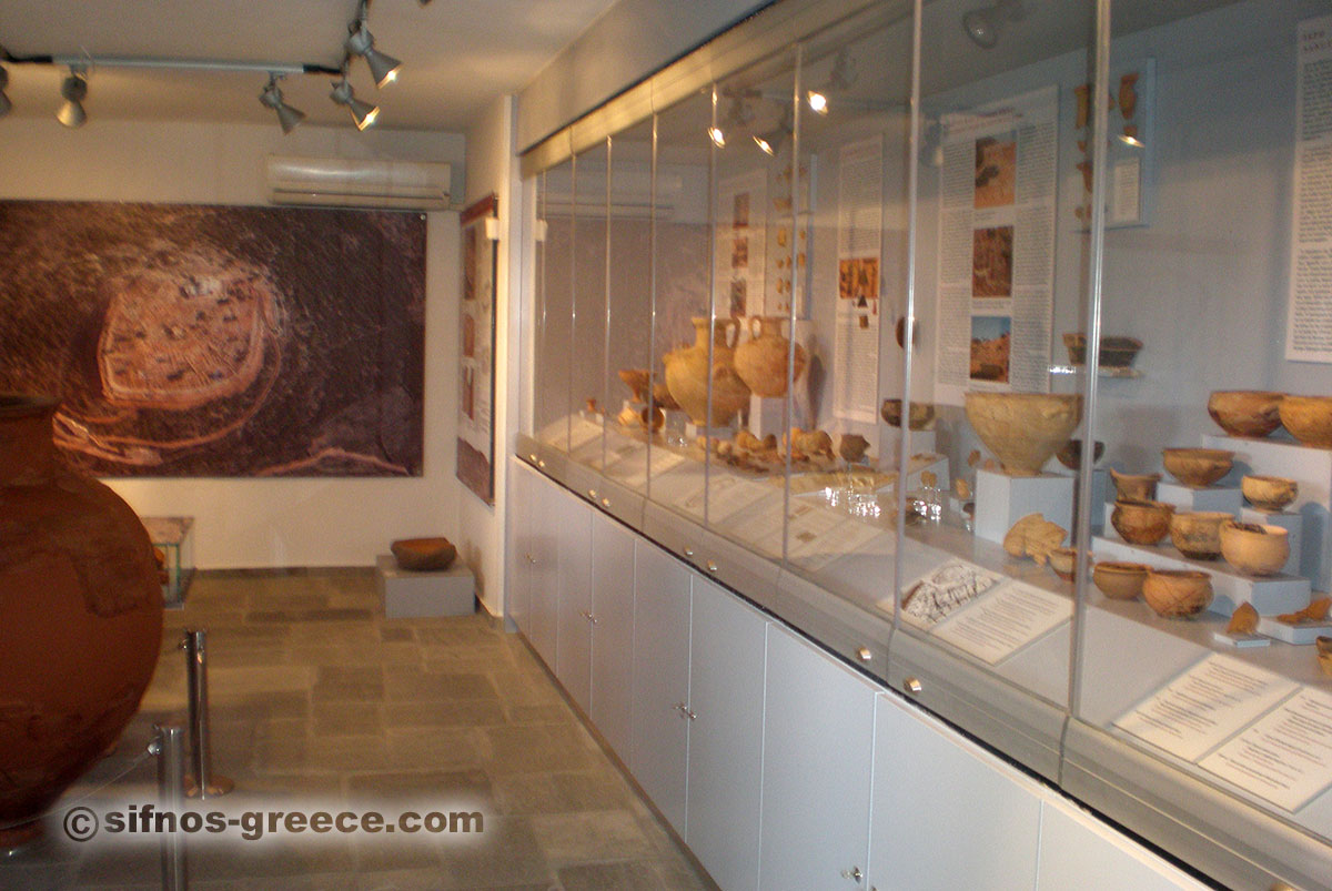Il museo presso il sito archeologico di Agios Andreas